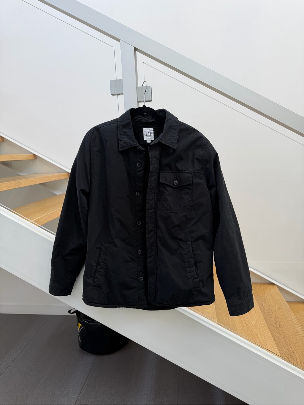 GAP Black Men's Button-Up Jacket